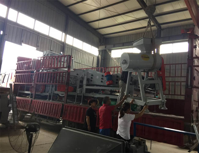 雙風選雙比重復式精選機裝車發貨內蒙